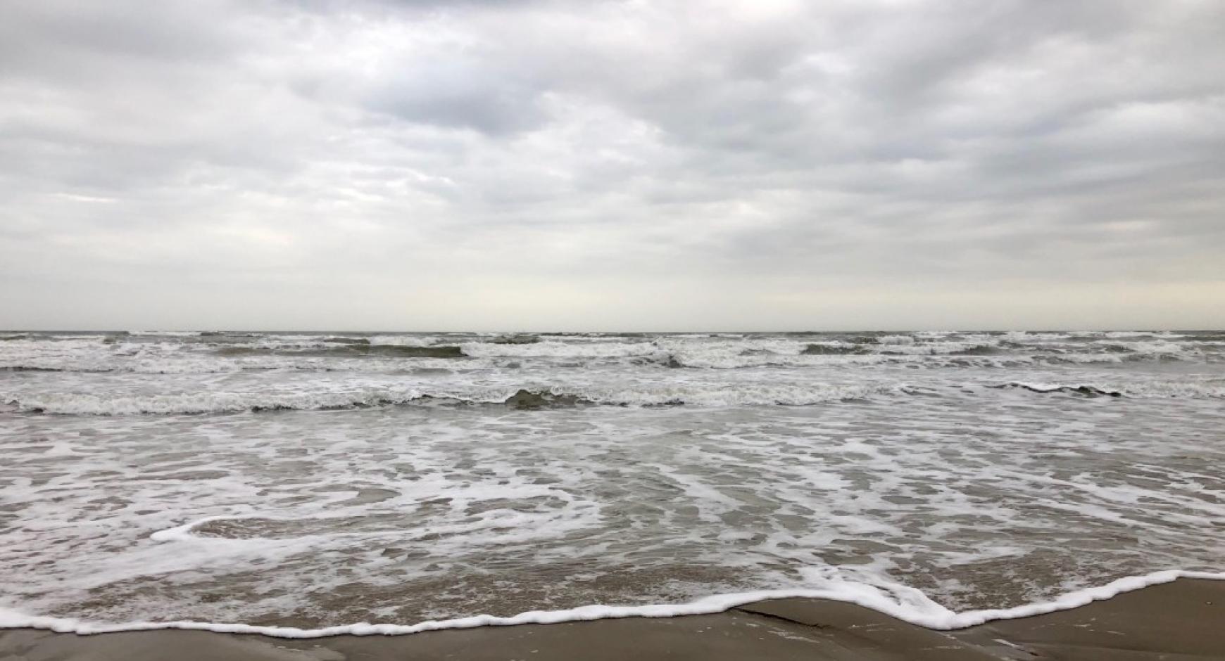 The beach at Port Aransas